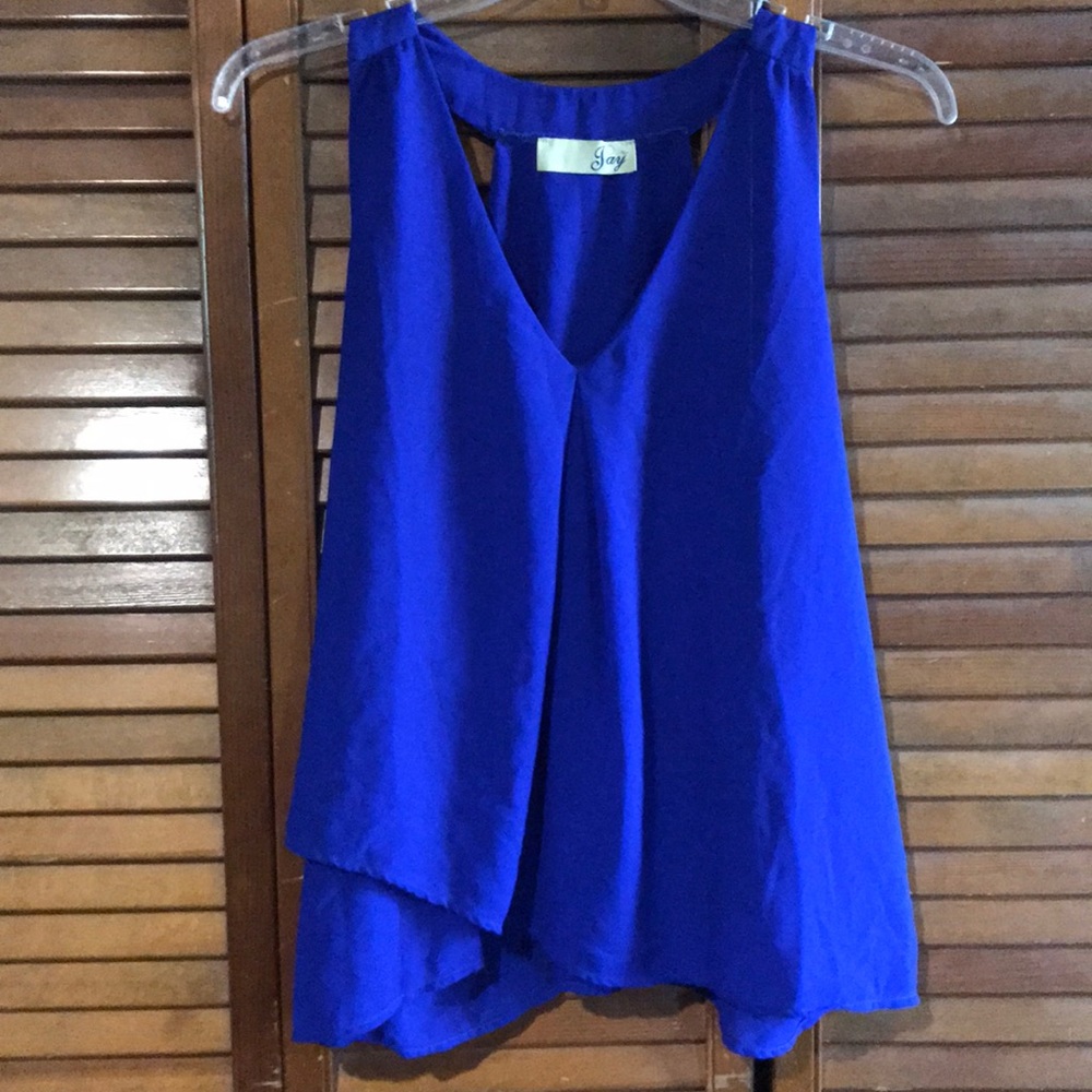 Cobalt Asymmetrical Top